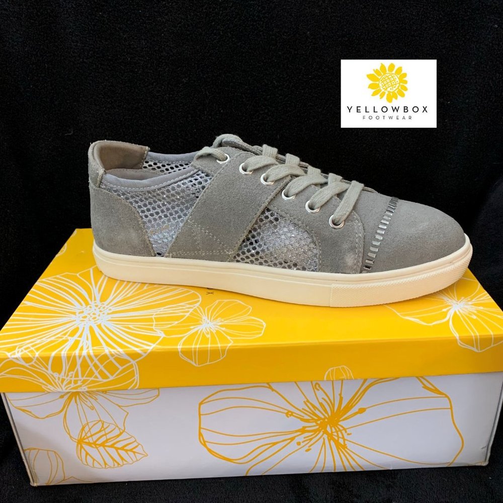 NIB!!  Yellow Box Barkley Fashion Sneaker in Gray